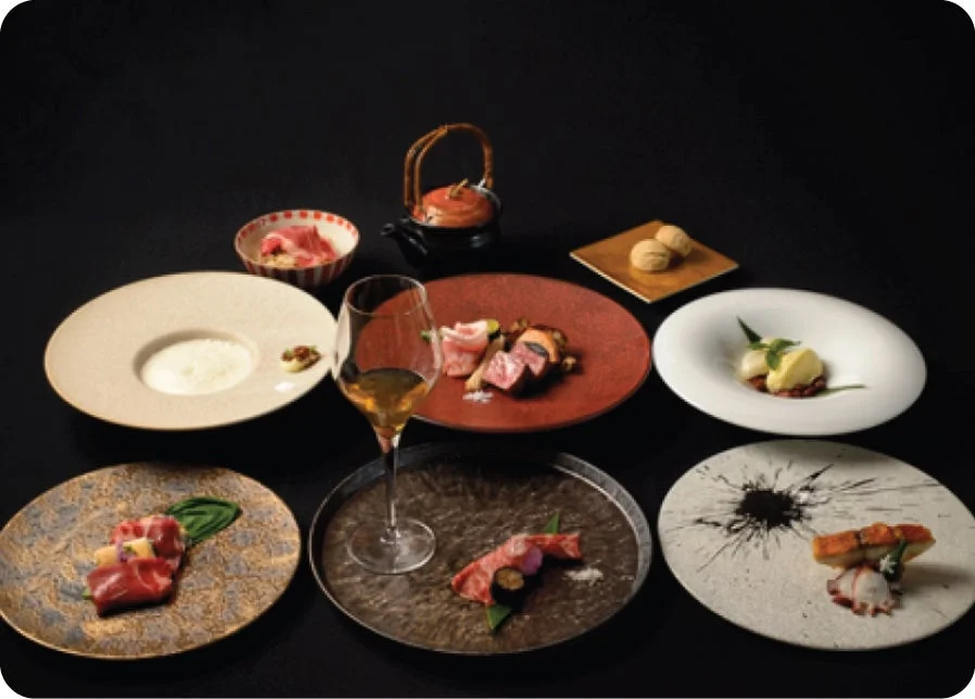 高級感あふれる琉球料理