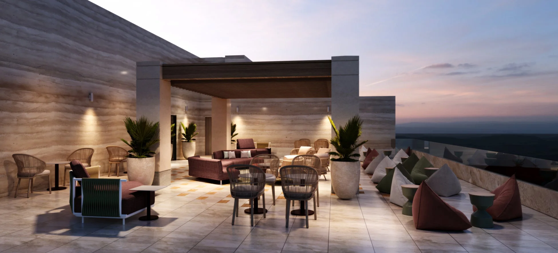 ルーフトップラウンジ