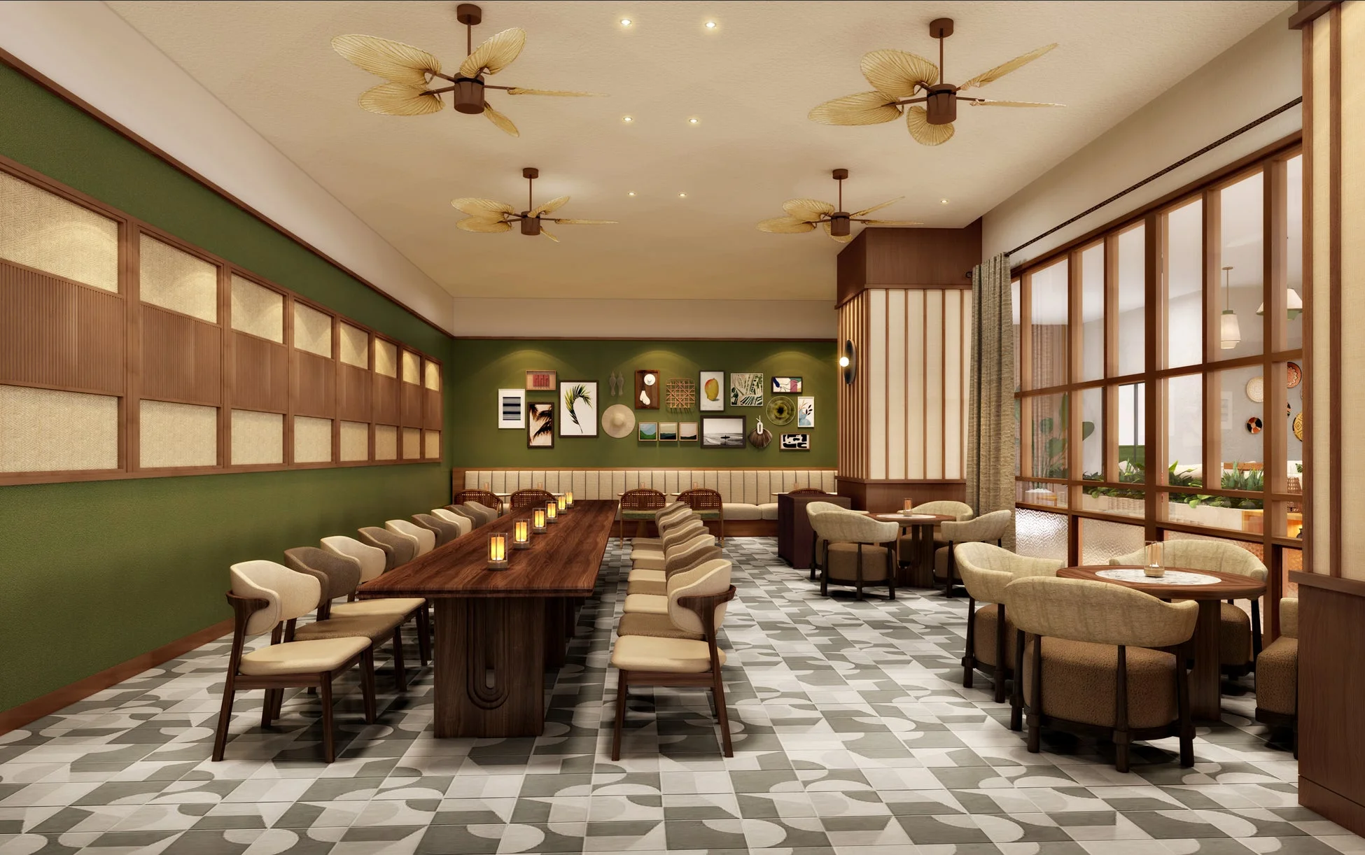 レストラン内装