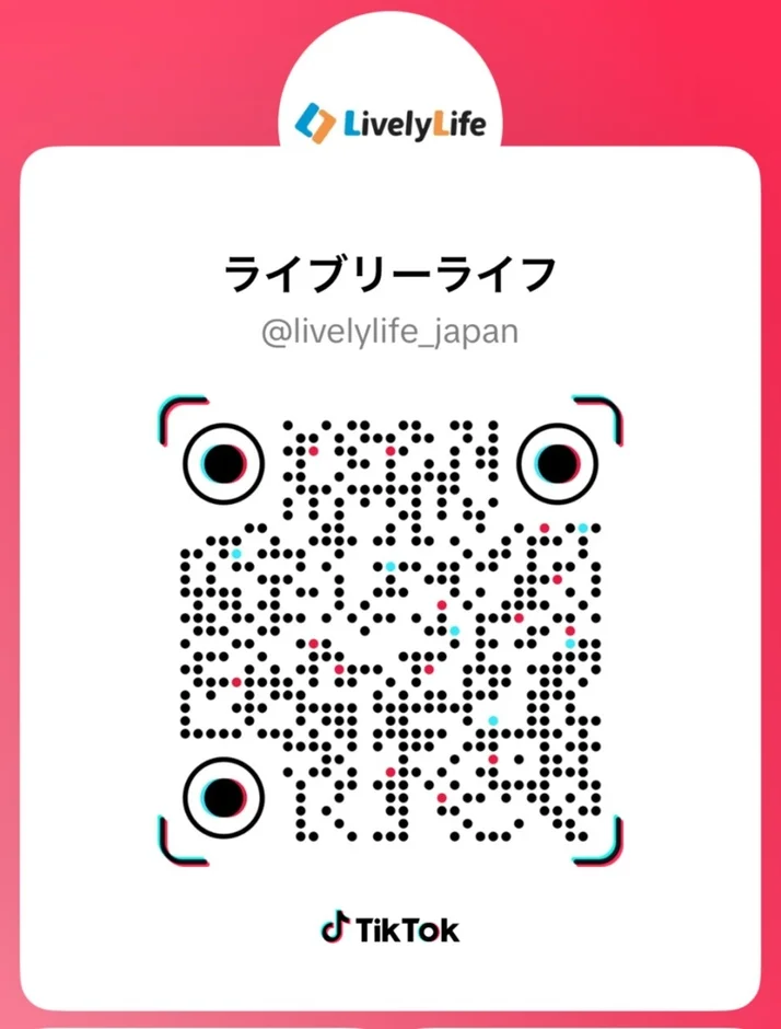 LivelyLife TikTok QRコード