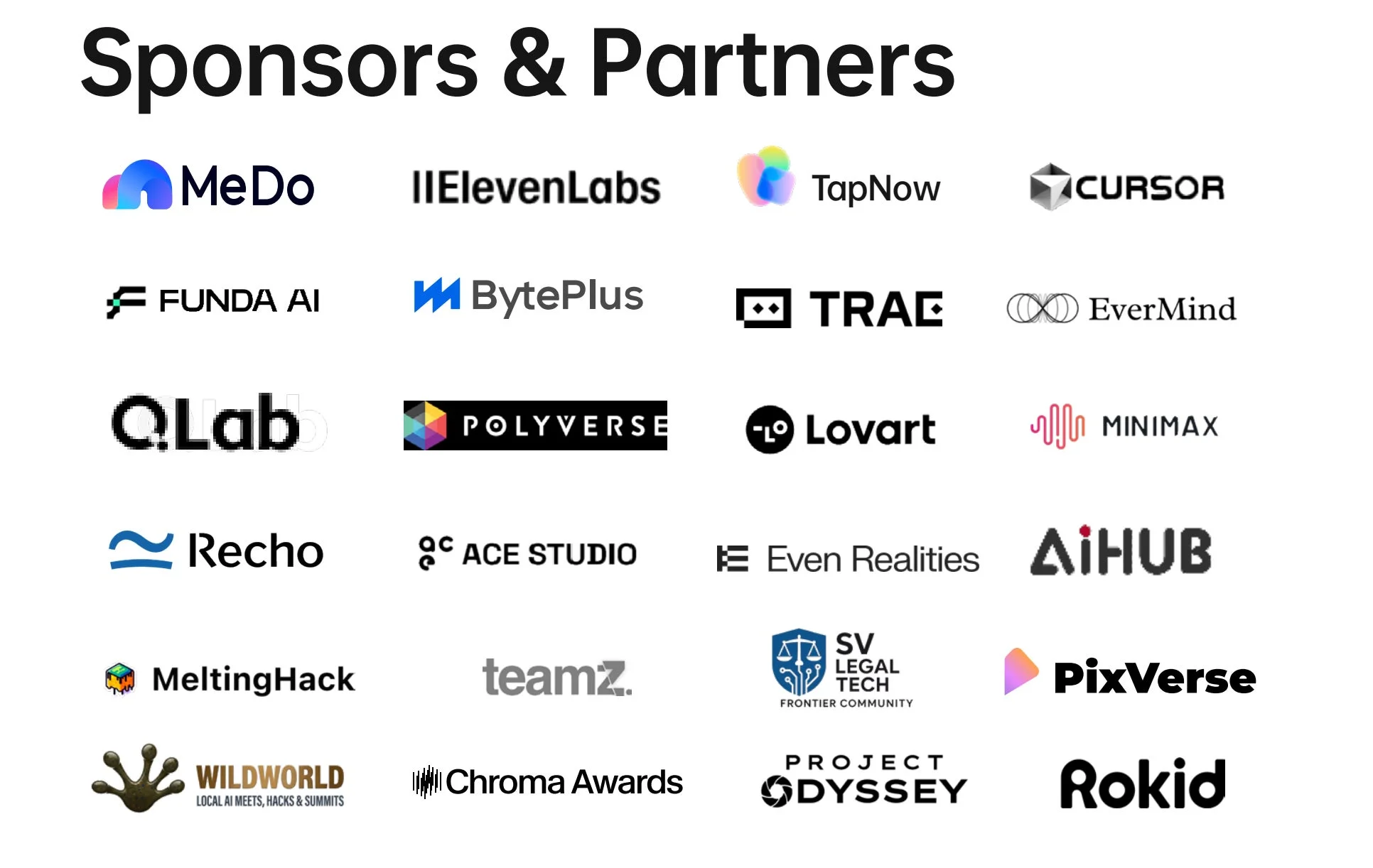 スポンサー&パートナー
