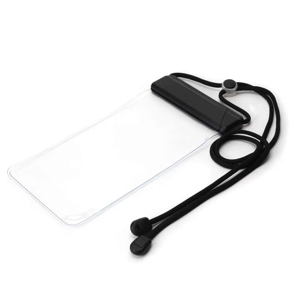 防水ケースの前面