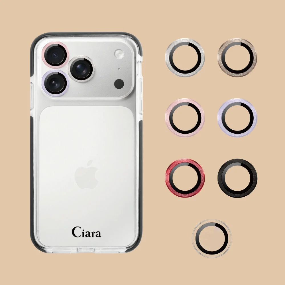 Ciaraのカメラレンズガラスカバーとスマホケース