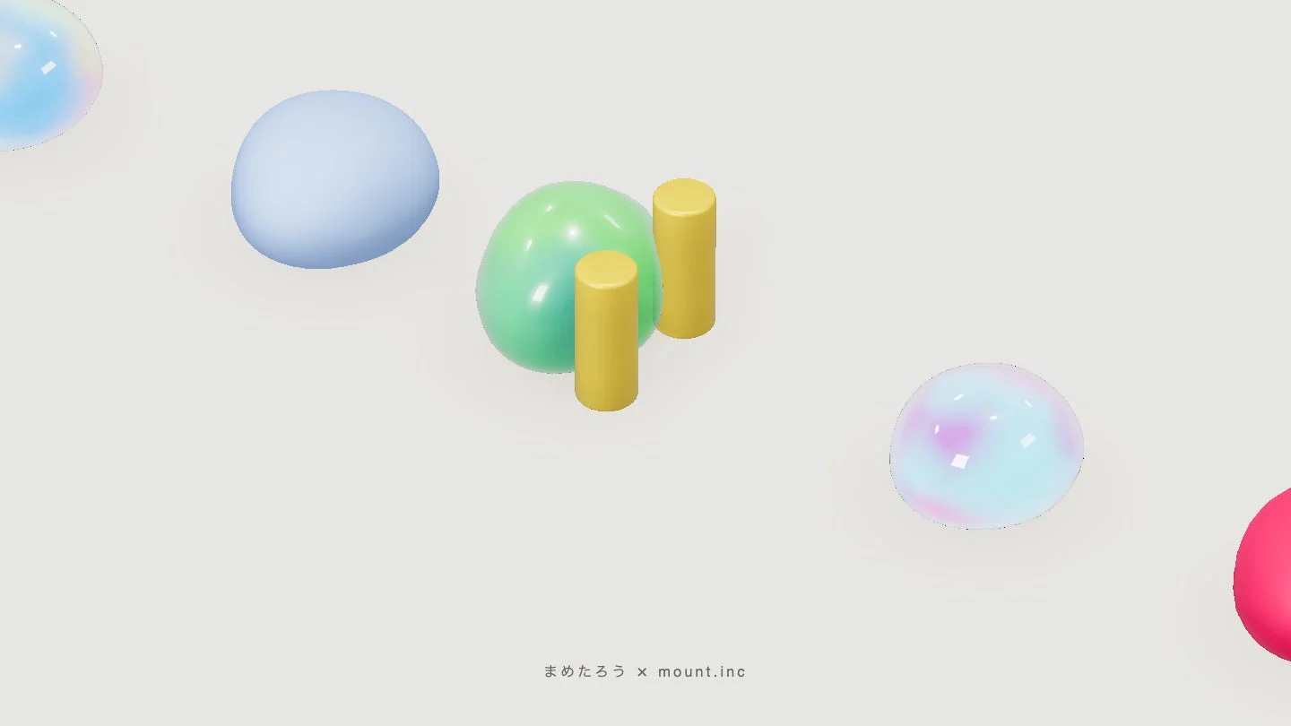 まめたろう × mount.inc コラボレーション