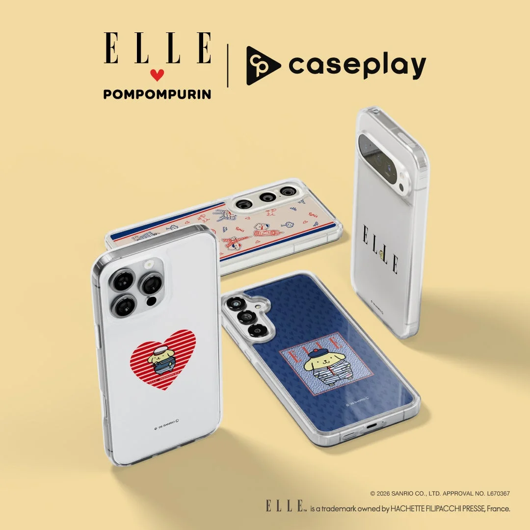 ELLEとポムポムプリンのコラボスマートフォンケース