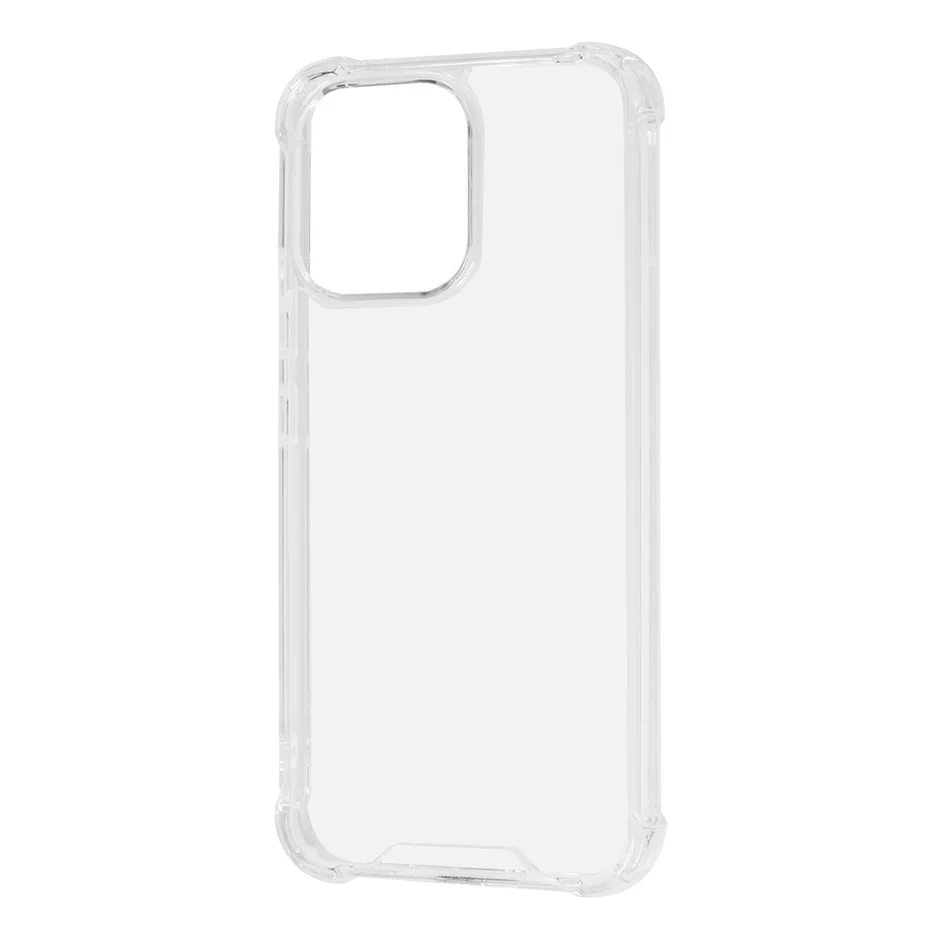 透明なプラスチック製スマートフォンケース