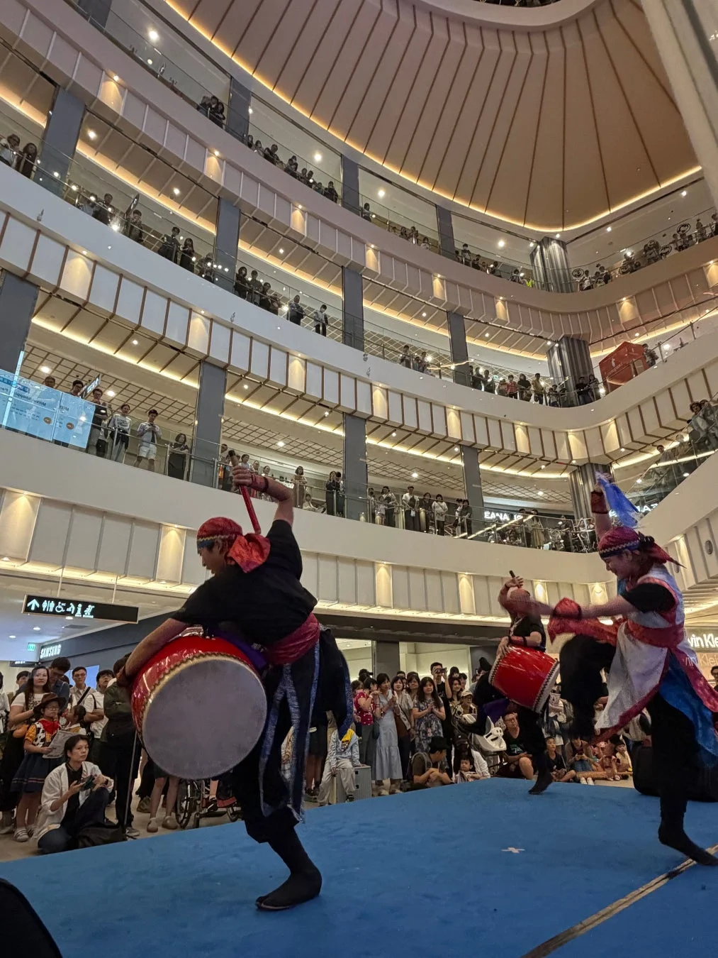 太鼓のパフォーマンス