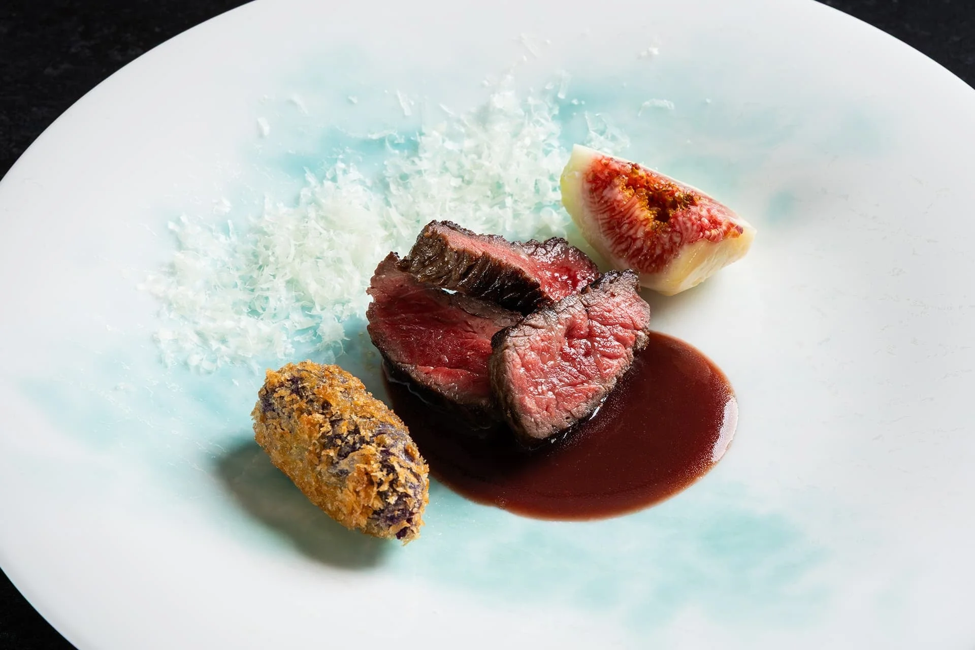 石垣牛ランプ肉の炭火焼