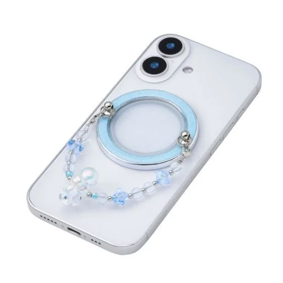 星形チャーム付きスマホリング