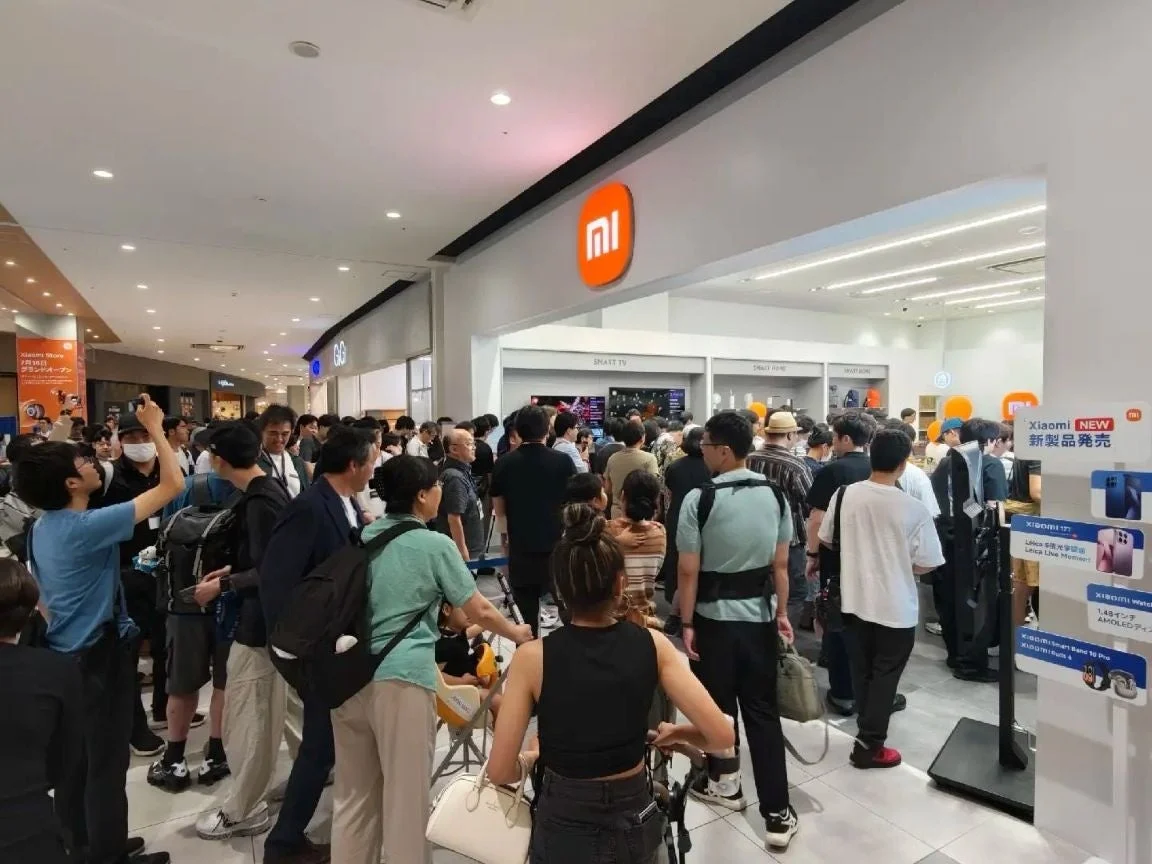 多くの来場者が集まるXiaomi Store