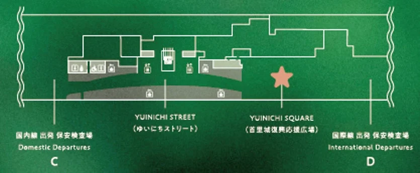 那覇空港フロアマップ