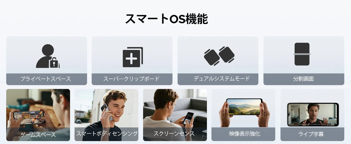 スマートOS機能の紹介