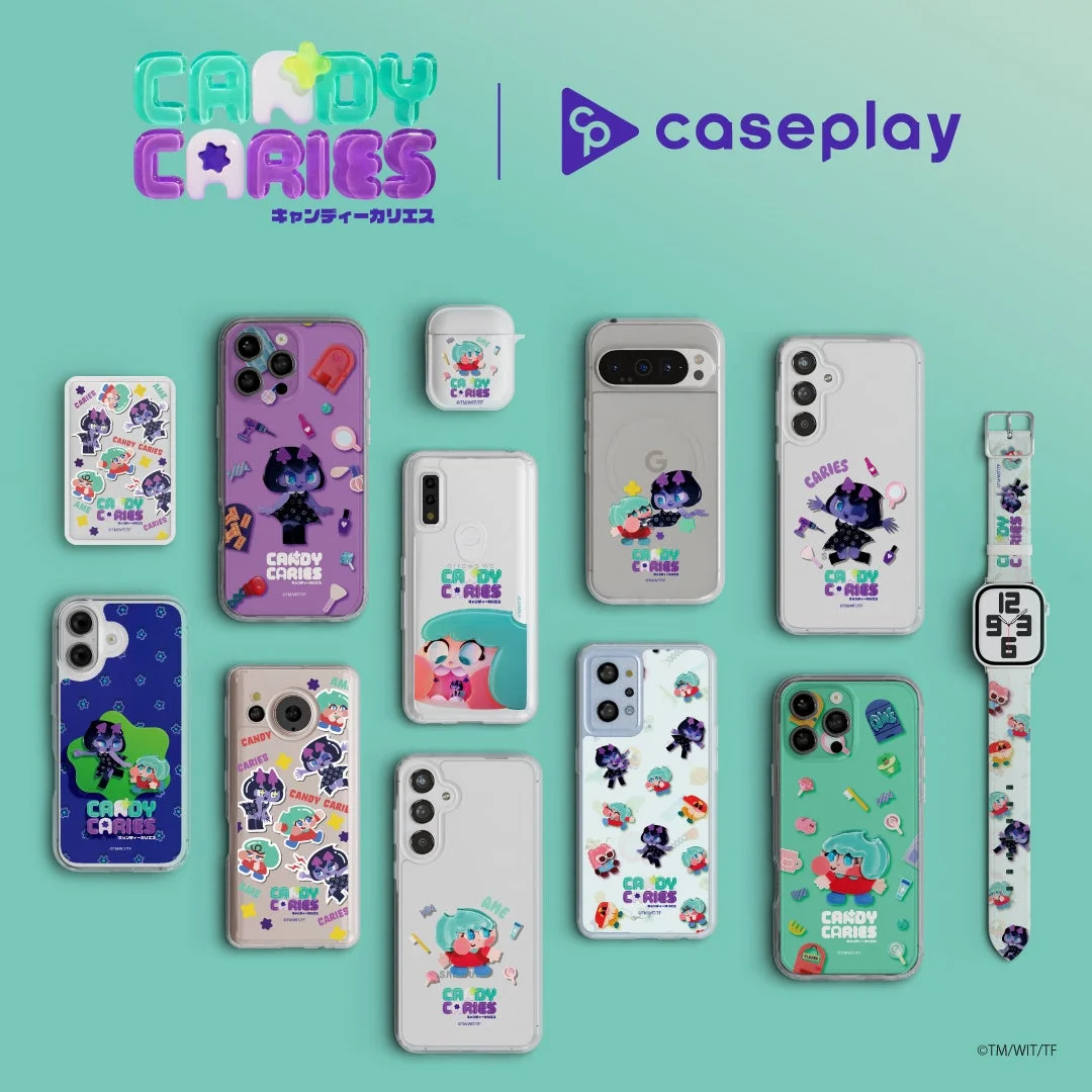 CANDY CARIESとcaseplayのコラボ商品