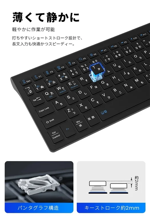 薄くて静かに