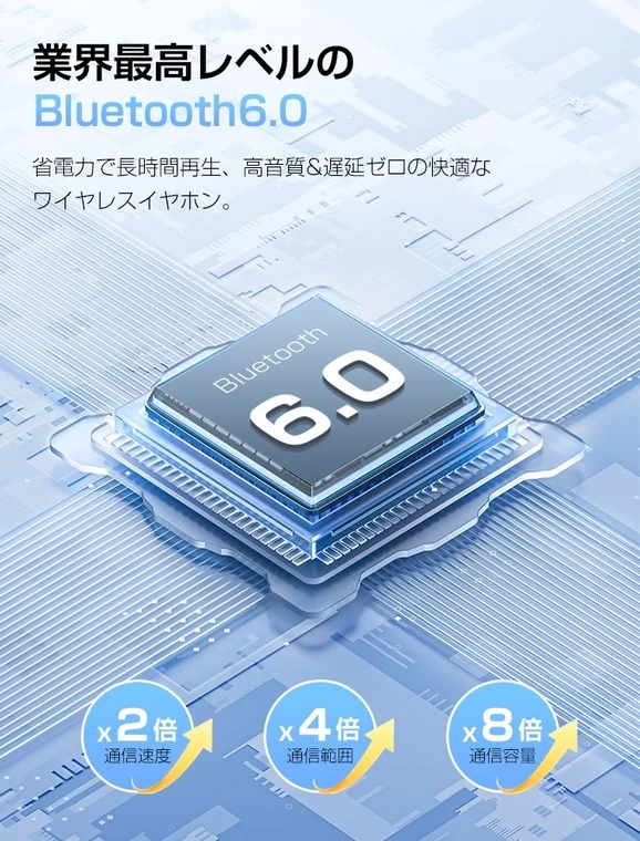 Bluetooth 6.0の性能アピール
