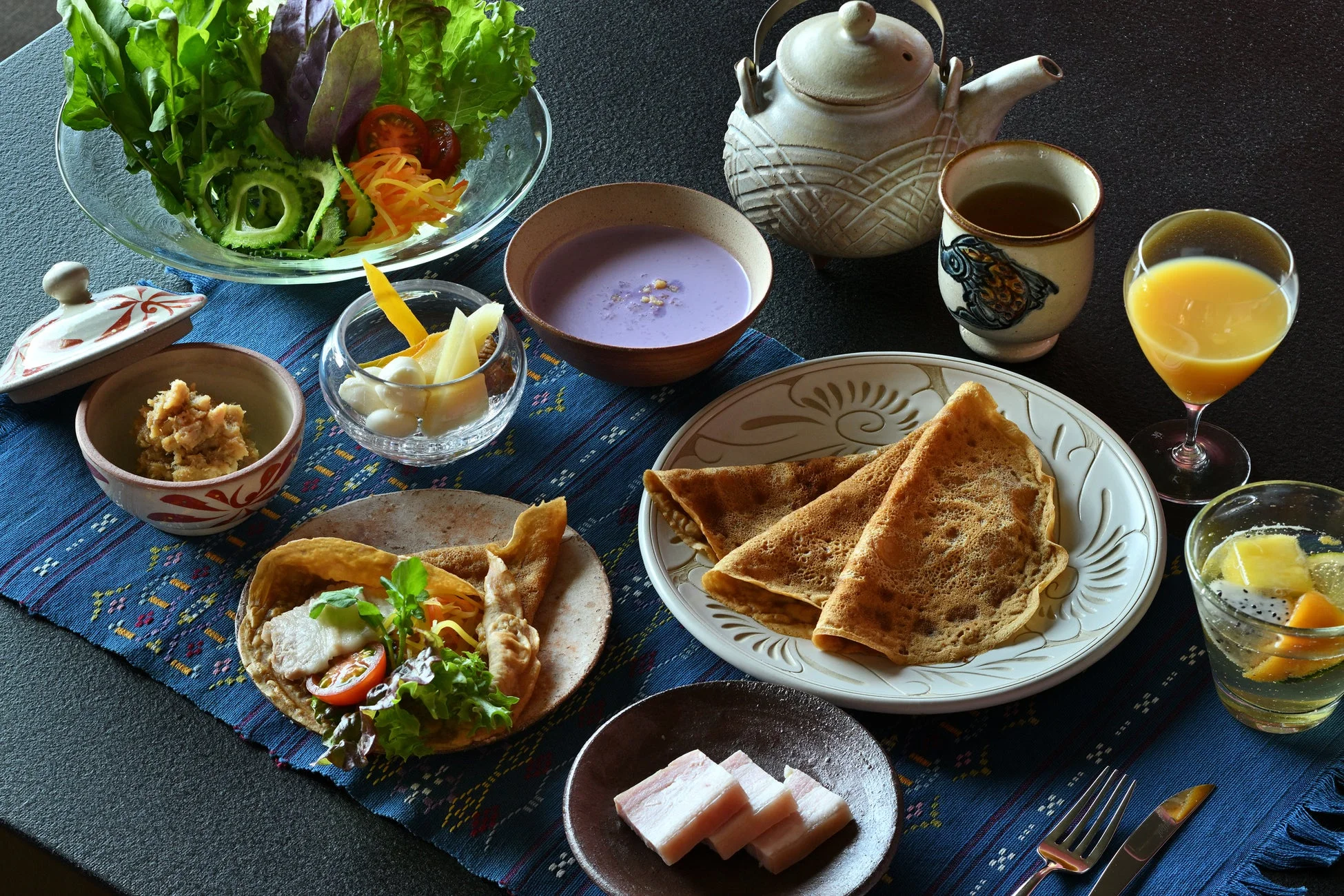沖縄料理、朝食、ブランチ、食事