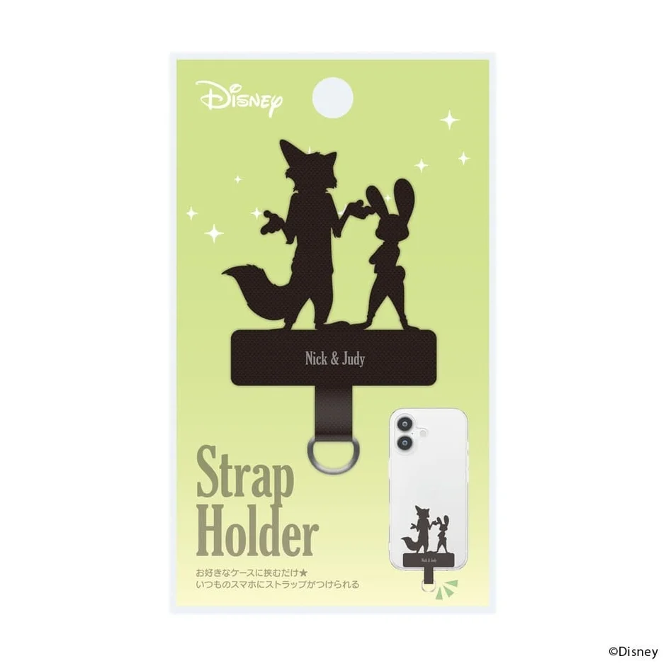 ズートピア ニック&ジュディ ストラップホルダー