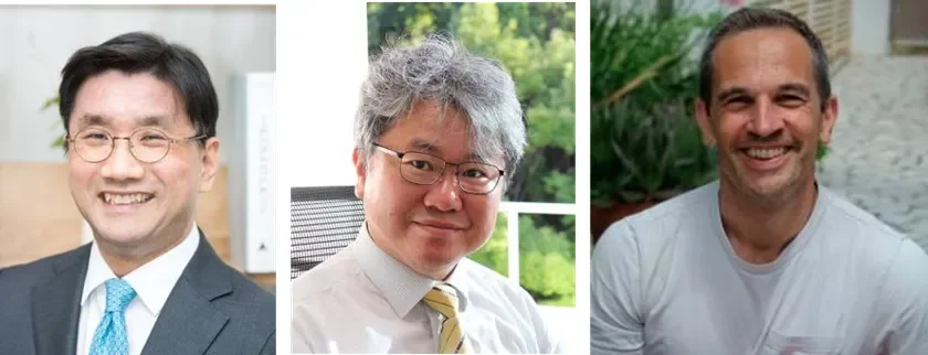 Young-Chang Joo 氏、須田 淳 氏、Janusz Bogdanowicz 氏