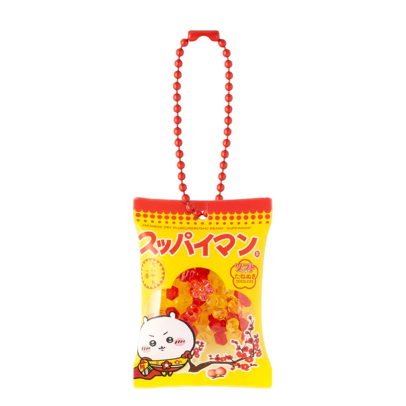 ちいかわ×スッパイマン シーサーのおみやげやさん シャカシャカおかしキーホルダー