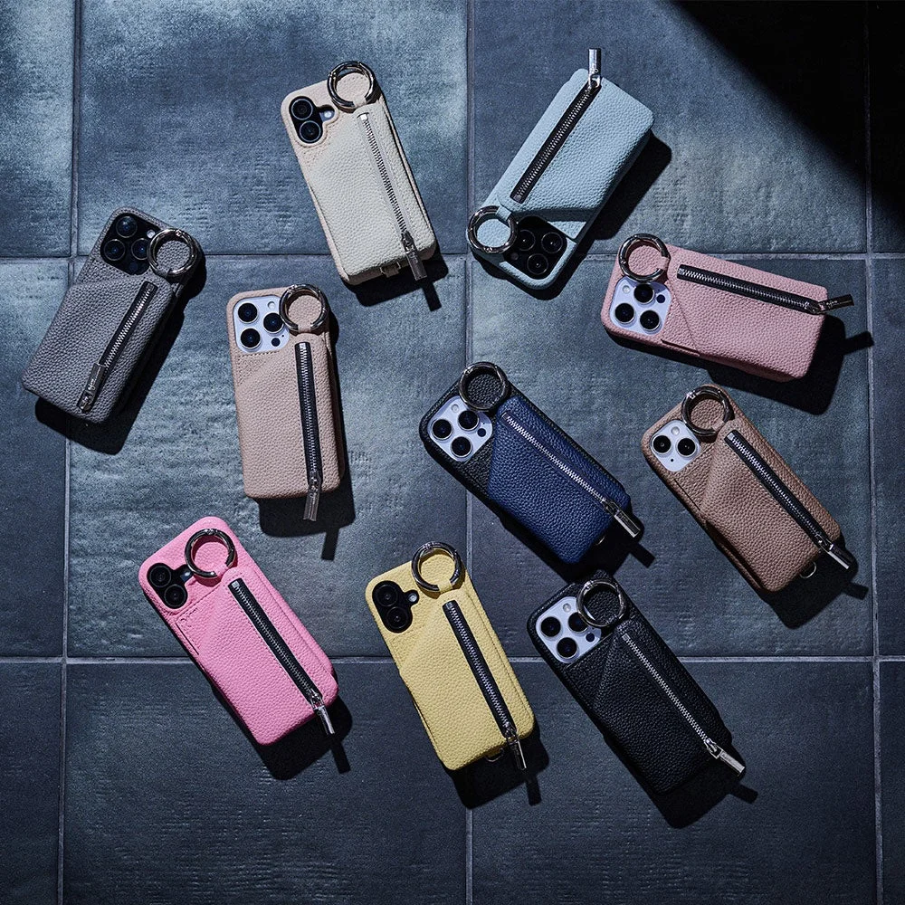 ajew cadenas zipphone case shoulderのカラーバリエーション