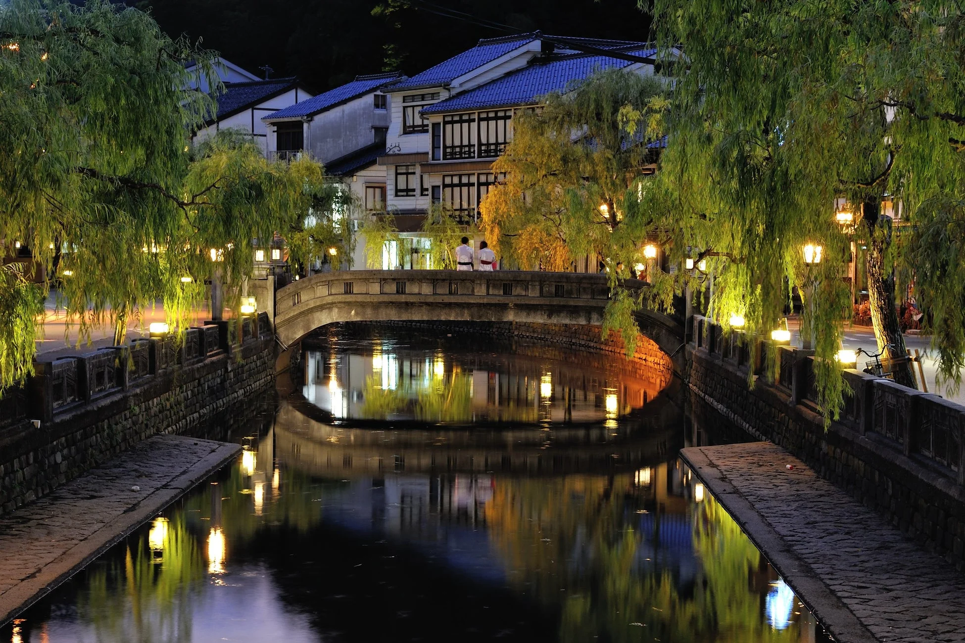 城崎温泉の夜景