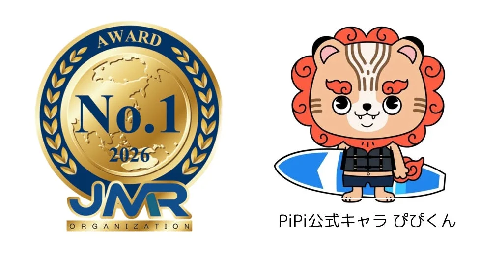 ADVENTURE PiPiのロゴとキャラクター