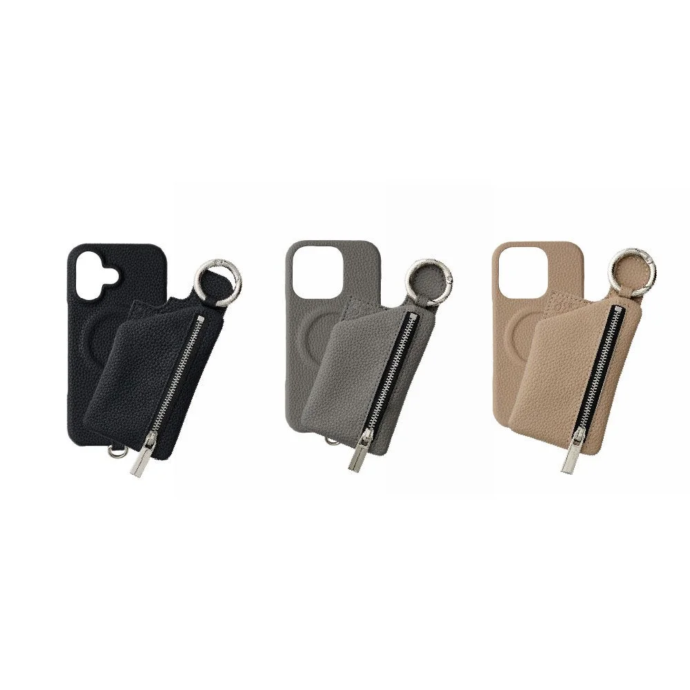 ajew cadenas zipphone case shoulder MagSafe対応モデル