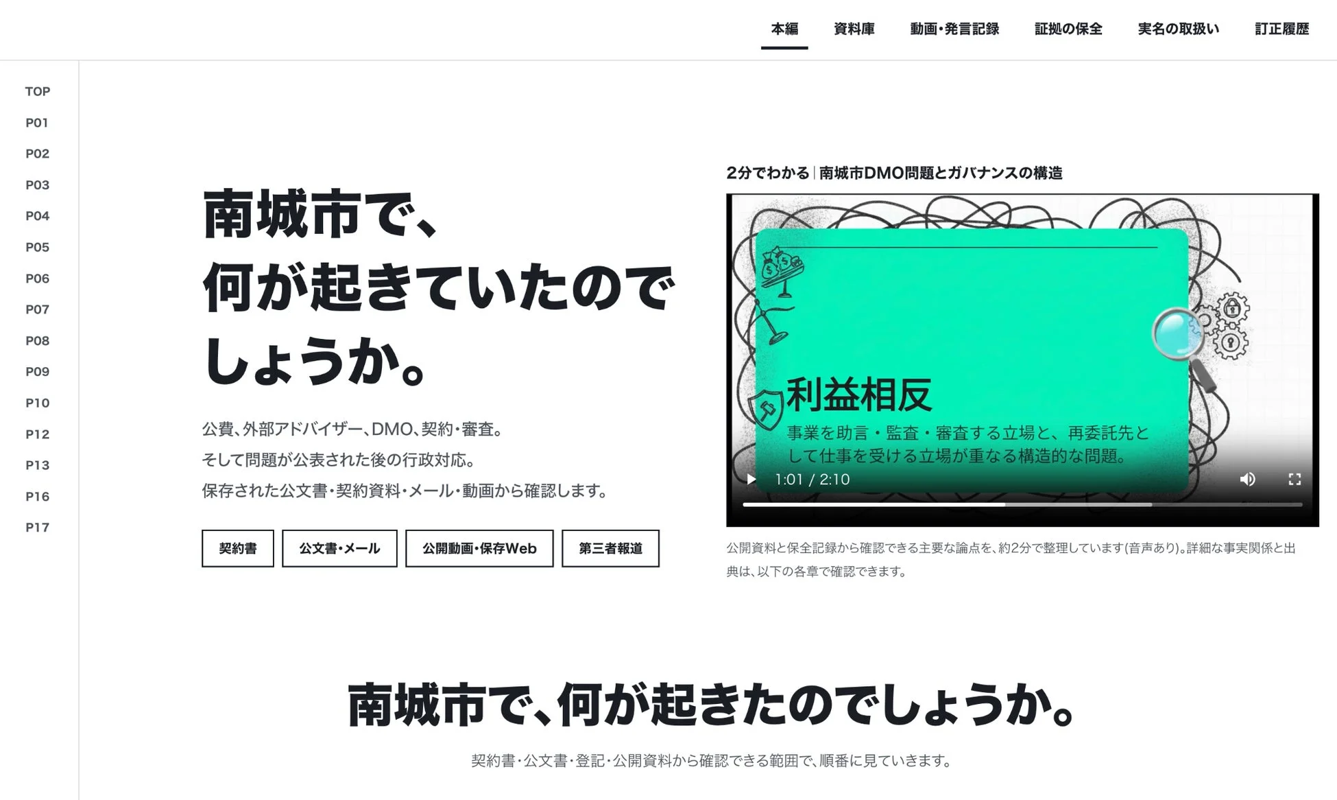 南城市DMO問題とガバナンスの構造
